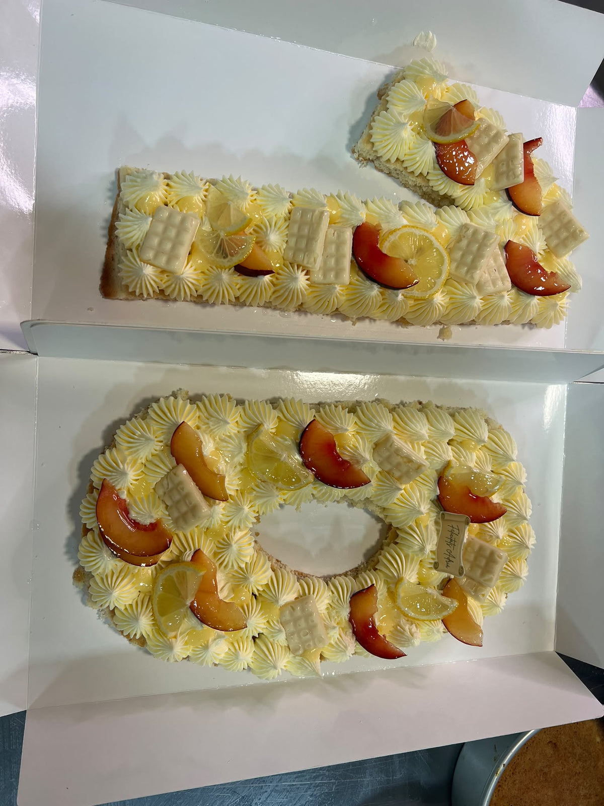 Tarta de número